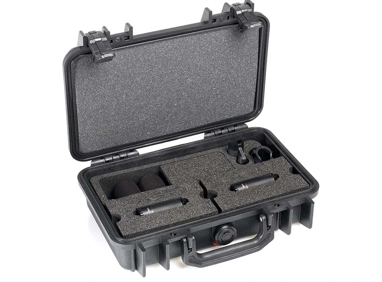 DPA 2006C Stereo Pair - 2 x 2006C Clips, Windscreens in Peli Case 